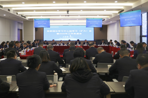 聚焦问题研对策，务虚求实谋发展 ebpay钱包集团等三家公司召开党委理论学习中心组学习扩大会暨2025年工作务虚会